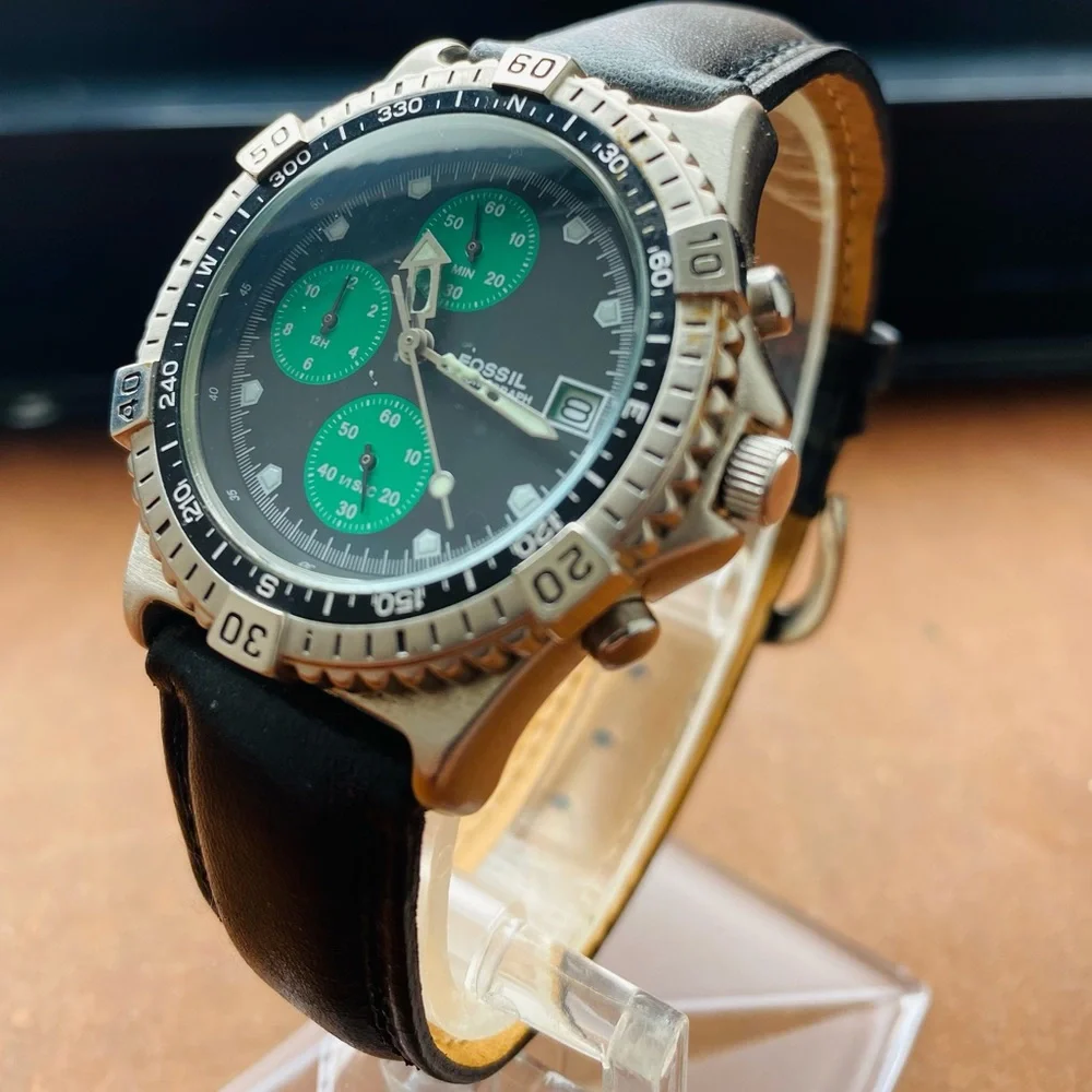 1996 FOSSIL CHRONOMASTER WATCH CH-2242